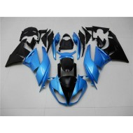 ABS Carenado Motocicleta Kawasaki ZX6R 2009-2012 - Azul Negro