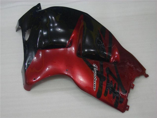 ABS Carenado Motocicleta Suzuki GSXR 1300 Hayabusa 1996-2007 - Rojo Negro