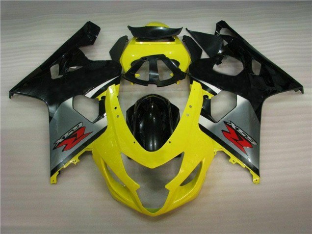 ABS Carenado Motocicleta Suzuki GSXR 600 / 750 K4 2004-2005 - Amarillo Negro