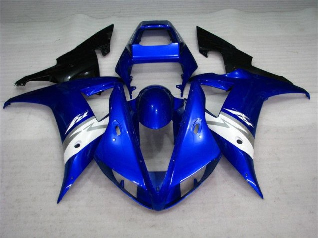 ABS Carenado Motocicleta Yamaha R1 2002-2003 - Azul Blanco