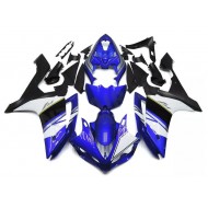 ABS Carenado Motocicleta Yamaha R1 2004-2006 - Azul Blanco Negro