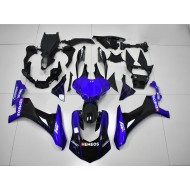 ABS Carenado Motocicleta Yamaha R1 2015-2019 - Azul Negro