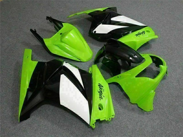 ABS Kits Carenado Moto Kawasaki EX250 2008-2012 - Verde Negro Ninja