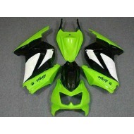 ABS Kits Carenado Moto Kawasaki EX250 2008-2012 - Verde Negro Ninja