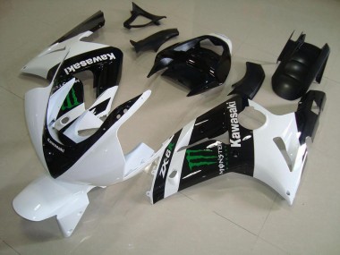 ABS Kits Carenado Moto Kawasaki ZX6R 2003-2004 - Blanco Monster