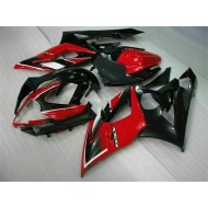 ABS Kits Carenado Moto Suzuki GSXR 1000 K5 2005-2006 - Rojo Negro