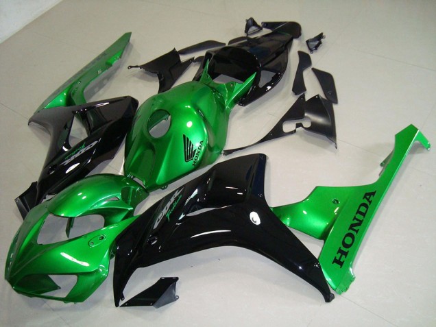 ABS Moto Plástica Honda CBR 1000 RR 2006-2007 - Negro Verde