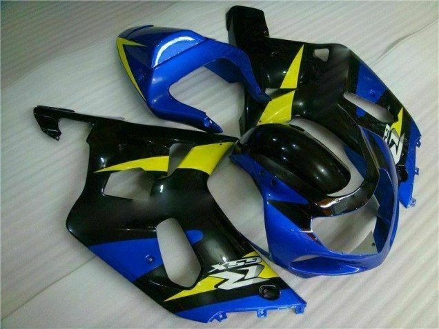 ABS Moto Plástica Suzuki GSXR 600 / 750 K1 K2 K3 2001-2003 - Azul