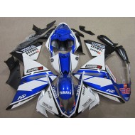 ABS Moto Plástica Yamaha R1 2012-2014 - Azul Blanco