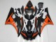 ABS Moto Plástica Yamaha R6 2006-2007 - Naranja Negro