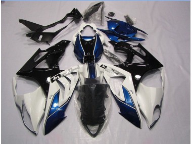 ABS Moto Plástico BMW S1000RR 2009-2014 - Blanco Azul