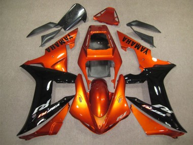 ABS Moto Plástico Honda CBR 1000 RR 2004-2005 - Naranja Negro