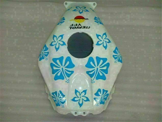 ABS Moto Plástico Honda CBR 600 RR 2005-2006 - Blanco Azul Nastro Azzurro 46