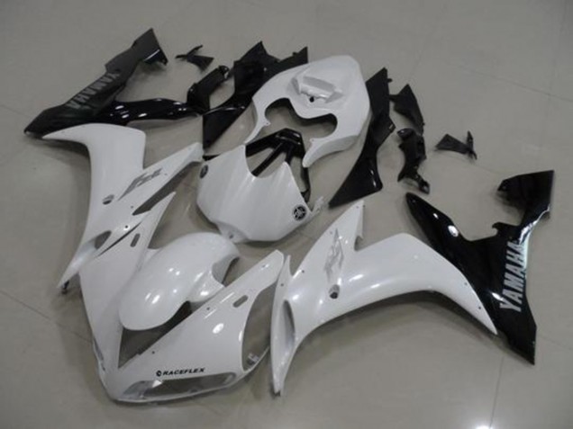 ABS Moto Plástico Yamaha R1 2004-2006 - Blanco Negro