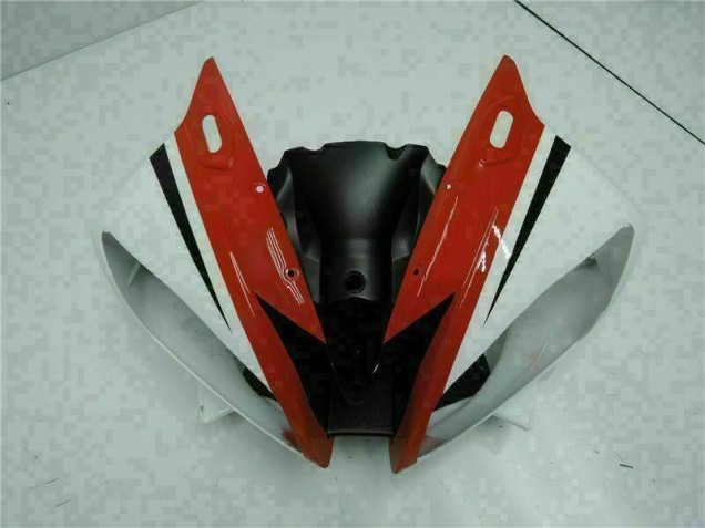 ABS Moto Plástico Yamaha R6 2006-2007 - Rojo Blanco