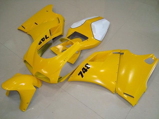 ABS Moto Plásticos Ducati 748 916 996 996S 1993-2005 - Amarillo