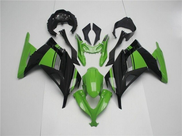 ABS Moto Plásticos Kawasaki EX300 2013-2016 - Verde Negro