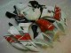 ABS Moto Plásticos Yamaha R6 2006-2007 - Rojo Blanco