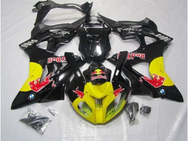 Carenado Moto BMW S1000RR 2009-2014 - Amarillo Negro RedBull