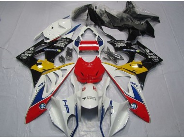 Carenado Moto BMW S1000RR 2009-2014 - Rojo Blanco Amarillo