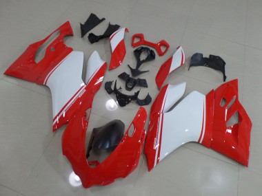 Carenado Moto Ducati 1199 2011-2014 - Rojo Blanco