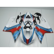 Carenado Moto Ducati 848 1098 1198 2007-2014 - Azul Blanco Rojo