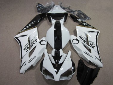 Carenado Moto Honda CBR 1000 RR 2004-2005 - Blanco Negro PRAMAC