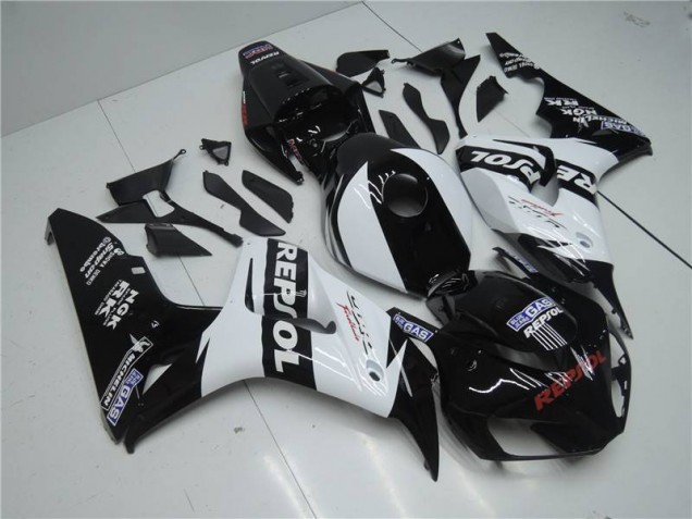 Carenado Moto Honda CBR 1000 RR 2004-2005 - Blanco Repsol Negro