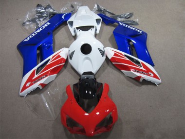 Carenado Moto Honda CBR 1000 RR 2004-2005 - Blanco Rojo Azul