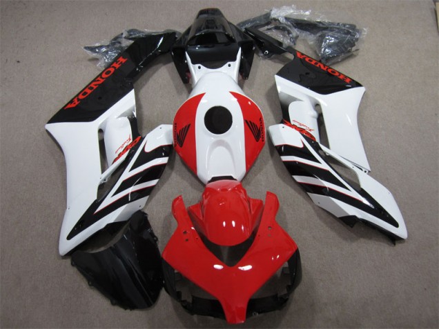 Carenado Moto Honda CBR 1000 RR 2004-2005 - Negro Rojo Blanco