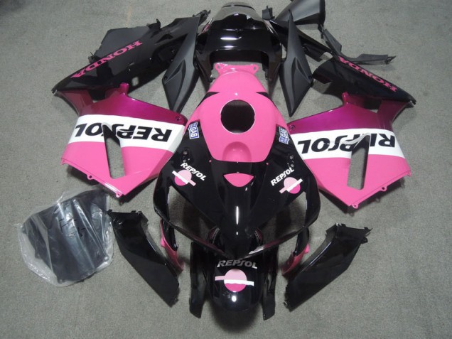 Carenado Moto Honda CBR 1000 RR 2004-2005 - Negro Rosa Repsol