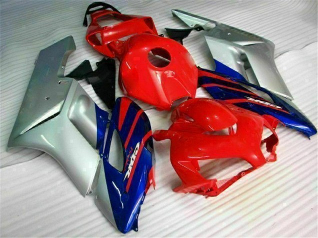 Carenado Moto Honda CBR 1000 RR 2004-2005 - Rojo Plata Azul