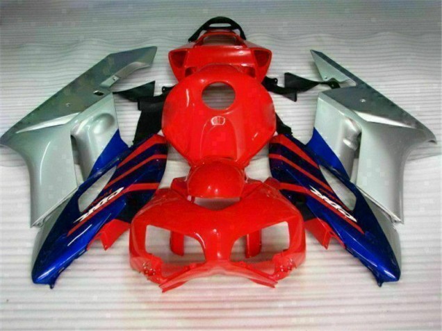 Carenado Moto Honda CBR 1000 RR 2004-2005 - Rojo Plata Azul