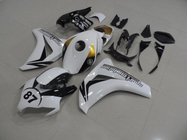 Carenado Moto Honda CBR 1000 RR 2008-2011 - Blanco & Negro 87