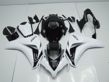 Carenado Moto Honda CBR 1000 RR 2008-2011 - Blanco & Negro Gris