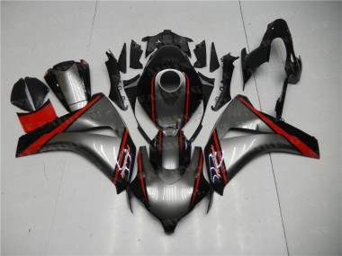 Carenado Moto Honda CBR 1000 RR 2008-2011 - Gris Rojo Negro