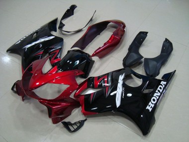 Carenado Moto Honda CBR 600 F4i 2004-2007 - Caramelo Rojo Negro