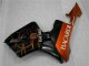 Carenado Moto Honda CBR 600 RR 2005-2006 - Negro Naranja BACARDI