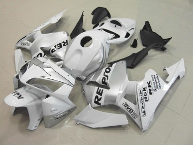 Carenado Moto Honda CBR 600 RR 2005-2006 - Repsol Blanco Plata