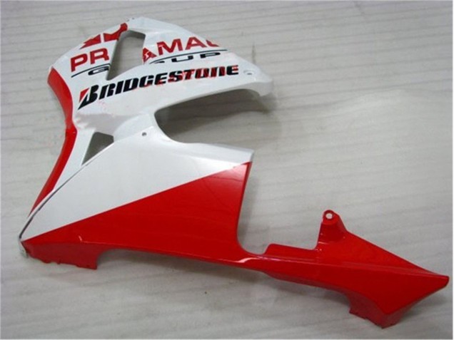 Carenado Moto Honda CBR 600 RR 2005-2006 - Rojo Blanco