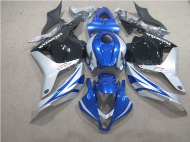 Carenado Moto Honda CBR 600 RR 2009-2012 - Azul Plata Negro