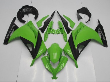 Carenado Moto Kawasaki ZX 300R 2013-2016 - Estilo OEM Verde