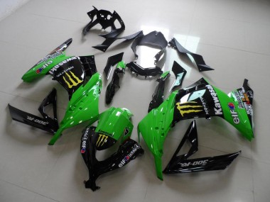 Carenado Moto Kawasaki ZX 300R 2013-2016 - Verde Monster