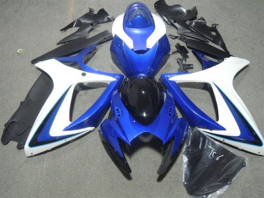 Carenado Moto Kawasaki ZX10R 2006-2007 - Azul Blanco