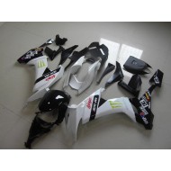 Carenado Moto Kawasaki ZX10R 2008-2010 - Blanco Monster