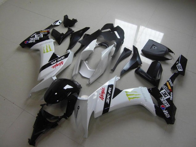 Carenado Moto Kawasaki ZX10R 2008-2010 - Blanco Monster