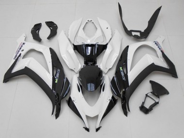 Carenado Moto Kawasaki ZX10R 2016-2019 - Blanco Negro