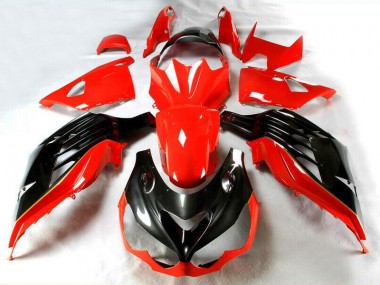 Carenado Moto Kawasaki ZX14R ZZR 1400 2012-2021 - Rojo