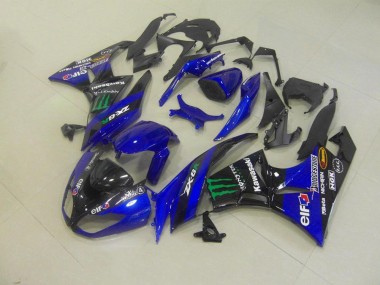 Carenado Moto Kawasaki ZX6R 2009-2012 - Azul Monster