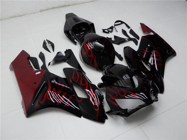 Carenado Moto & Plástico Honda CBR 1000 RR 2004-2005 - Rojo Negro